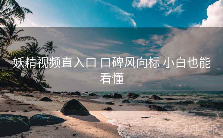 妖精视频直入口 口碑风向标 小白也能看懂