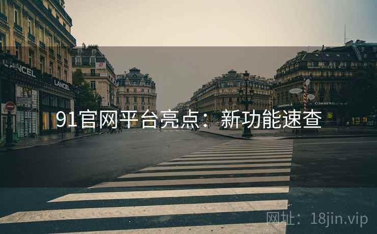 91官网平台亮点：新功能速查