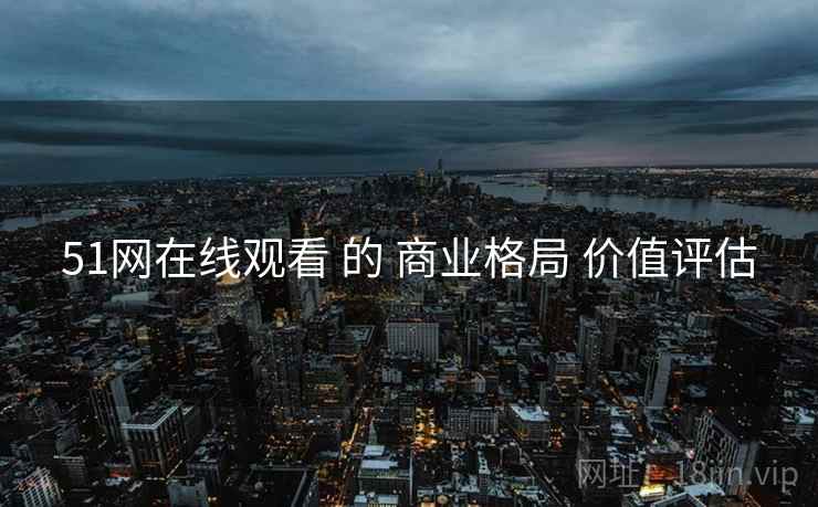 51网在线观看 的 商业格局 价值评估