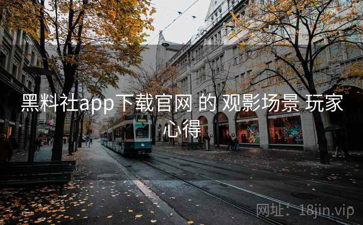 黑料社app下载官网 的 观影场景 玩家心得