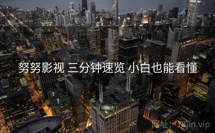 努努影视 三分钟速览 小白也能看懂