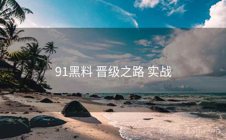91黑料 晋级之路 实战