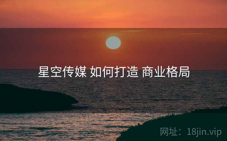 星空传媒 如何打造 商业格局